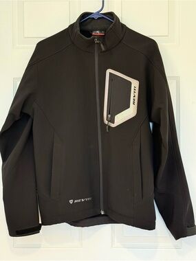 REV’IT Men's Black Softshell Jacket